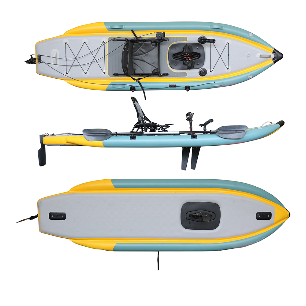 Fishing Kayak Sit On Top - قارب صيد قابل للطي من مادة