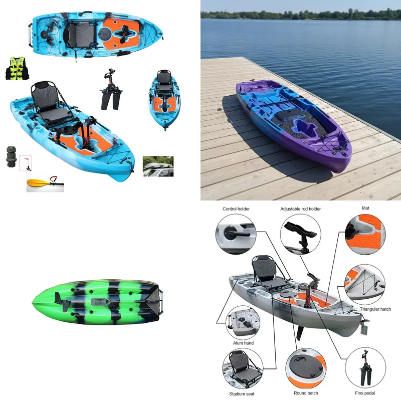 Fishing Kayak Pedal Drive - كاياك فيكينج أوشن للشخص الواحد مصنوع