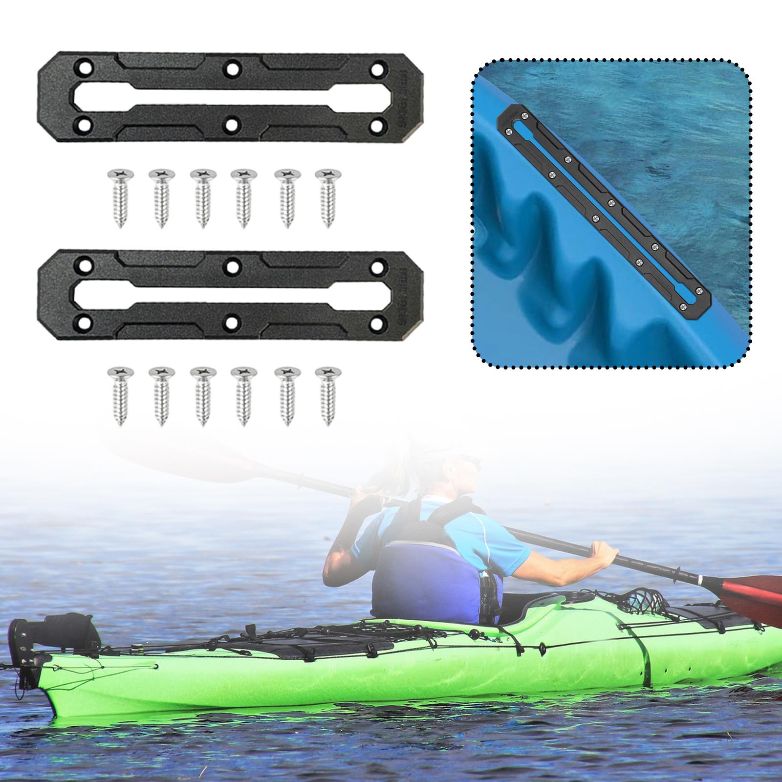 قطعتان من ملحقات مسار الكاياك  - مراجعة Fishing Kayak Anchor وسعره