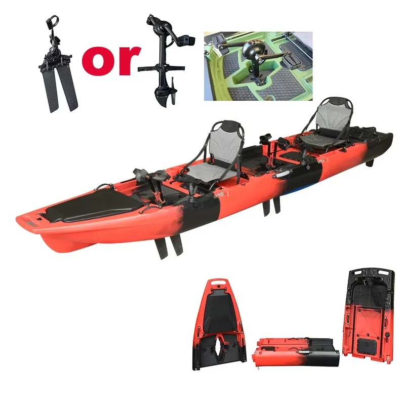كاياك للصيد بطول 14 قدمًا لشخص - مراجعة Fishing Kayak Pedal Drive وسعره