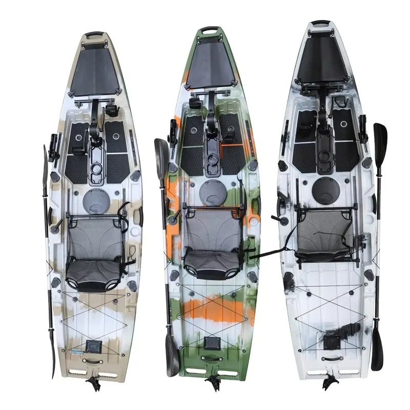كاياك فايكنج بمقعد واحد مع دوا - مراجعة Fishing Kayak Pedal Drive وسعره