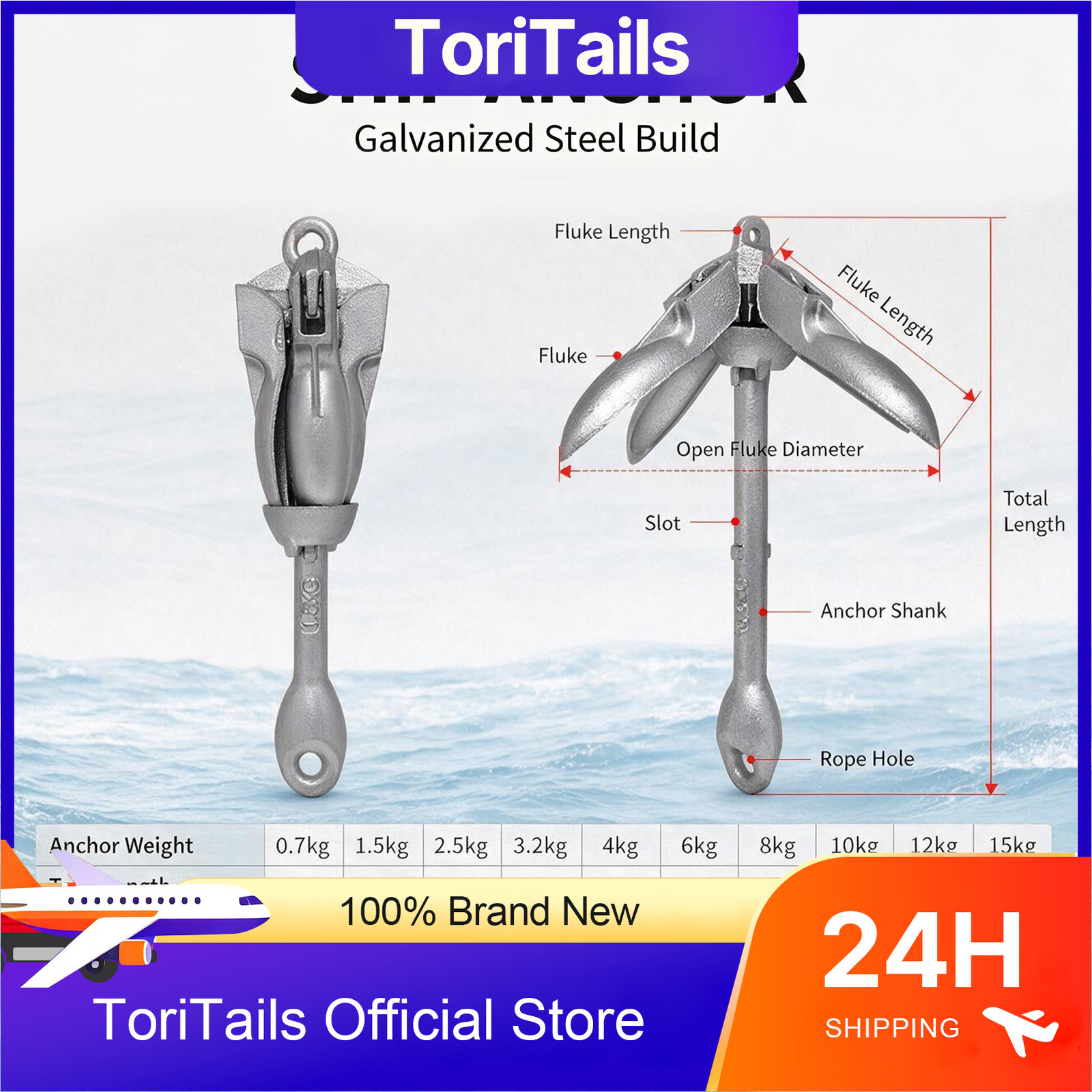 مرساة قارب قابلة للطي من KOETS - مراجعة Fishing Kayak Anchor وسعره