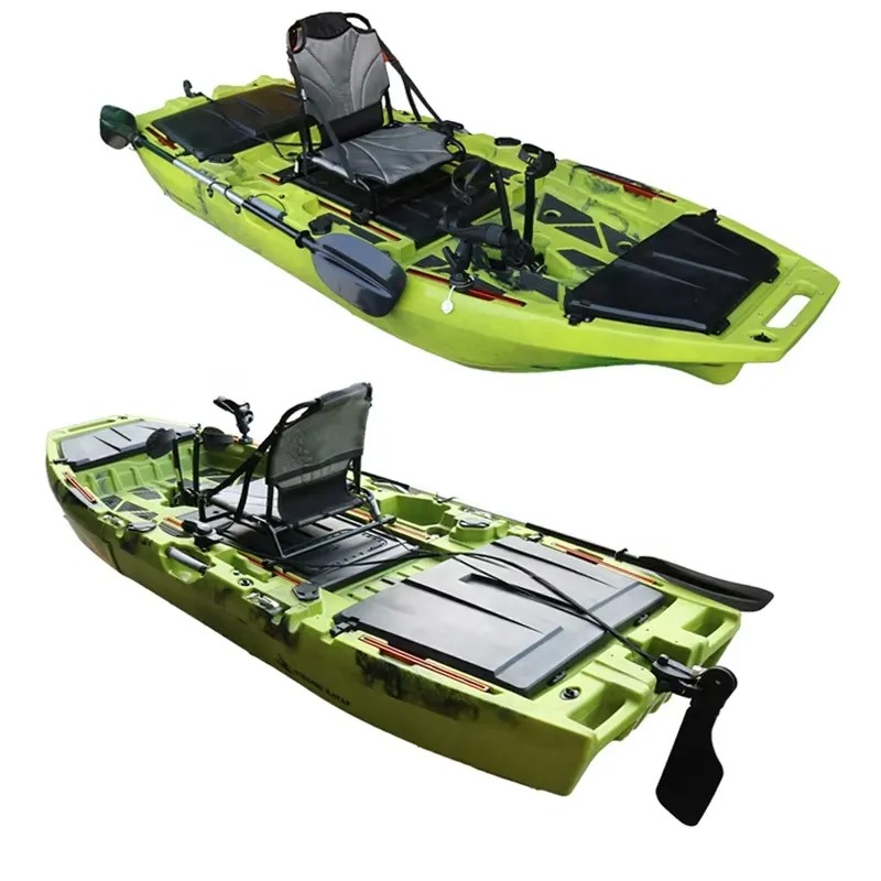قارب كاياك بطول 10 أقدام مع دا - مراجعة Fishing Kayak Pedal Drive وسعره